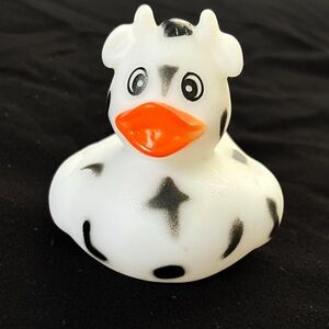 Cow Print Rubber Duck